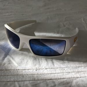 Oakley White and Blue Gascan Sunglasses
